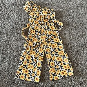 Sun flower romper